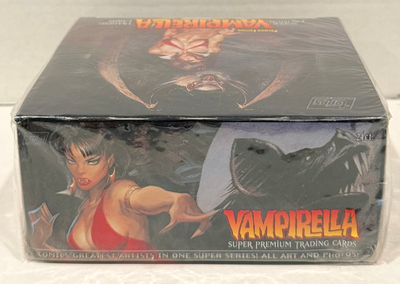 Visions of Vampirella Premier Sealed Trading Card Box 24 Packs Topps 1995