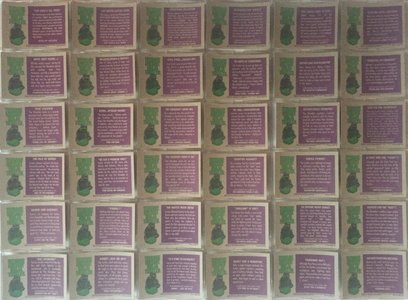 Teenage Mutant Ninja Turtles Movie One Card Set 132 Cards and 11 Stickers   - TvMovieCards.com