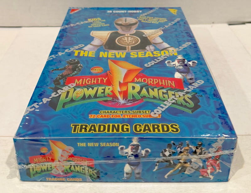 Power Rangers The New Season Hobby Card Box 36 Packs Collect-a-Card 1994