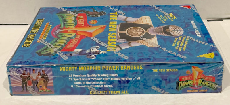 Power Rangers The New Season Hobby Card Box 36 Packs Collect-a-Card 1994