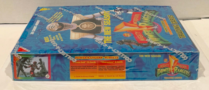 Power Rangers The New Season Hobby Card Box 36 Packs Collect-a-Card 1994