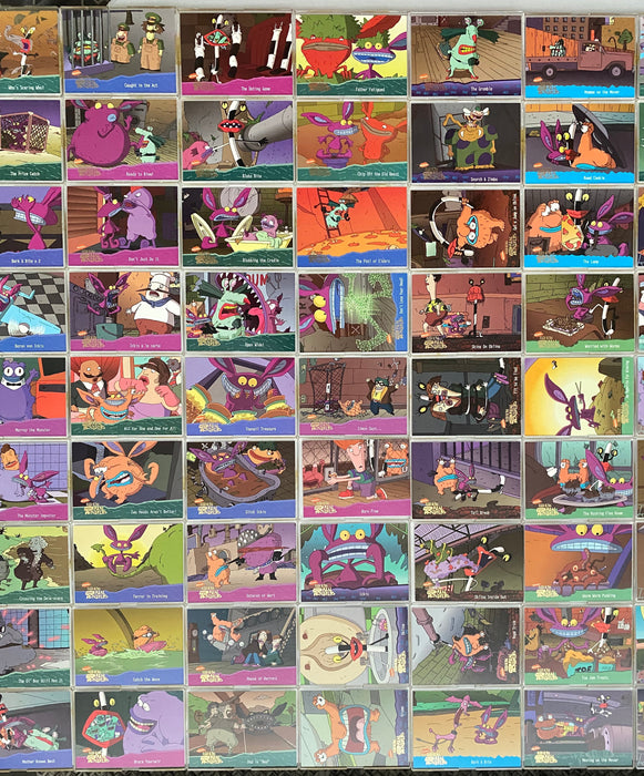 1995 AAAHH!! Real Monsters Complete Base Trading Card Set of 90 Fleer Ultra   - TvMovieCards.com