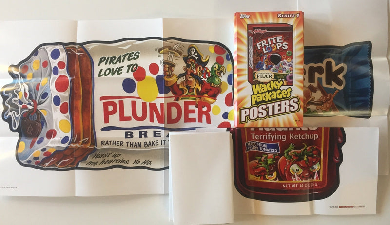 2012 Topps Series 1 Wacky Packages Poster Complete Set All 24 Pack Fresh Mint   - TvMovieCards.com