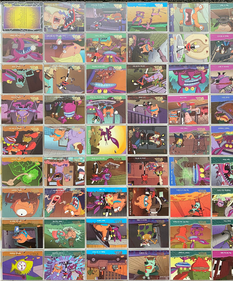 1995 AAAHH!! Real Monsters Complete Base Trading Card Set of 90 Fleer Ultra   - TvMovieCards.com