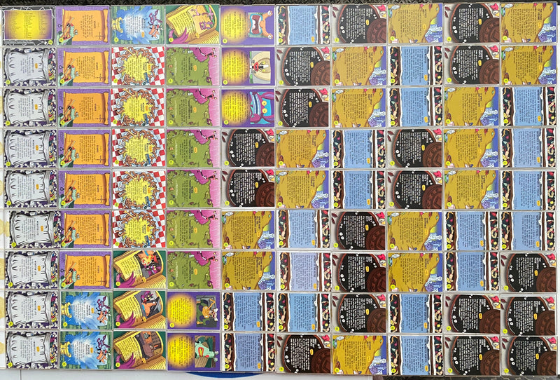 1995 AAAHH!! Real Monsters Complete Base Trading Card Set of 90 Fleer Ultra   - TvMovieCards.com