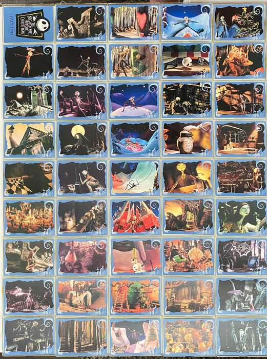 Nightmare Before Christmas Trading Card Set of 90 Cards Skybox 1993   - TvMovieCards.com