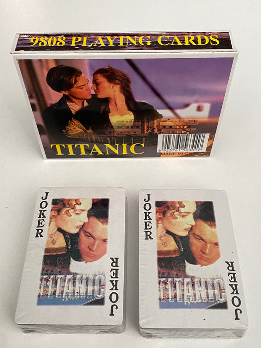 1997 Titanic Movie Playing Card Decks (2) 52 Card Decks Leonardo DiCaprio   - TvMovieCards.com