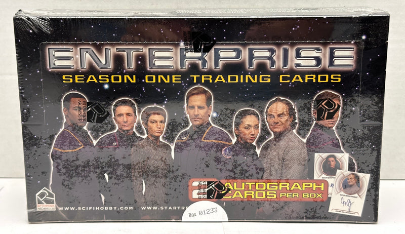 2002 Star Trek Enterprise Season One 1 Trading Card Box 40 packs Rittenhouse   - TvMovieCards.com