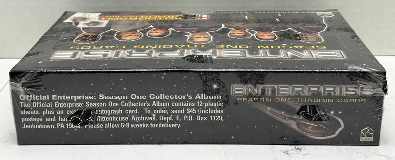 2002 Star Trek Enterprise Season One 1 Trading Card Box 40 packs Rittenhouse   - TvMovieCards.com
