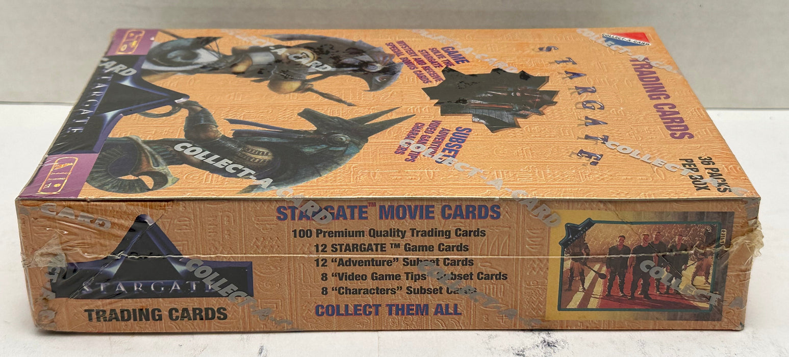 Stargate Movie Vintage Card Box 36 Packs Collect-A-Card 1994 Factory Sealed   - TvMovieCards.com