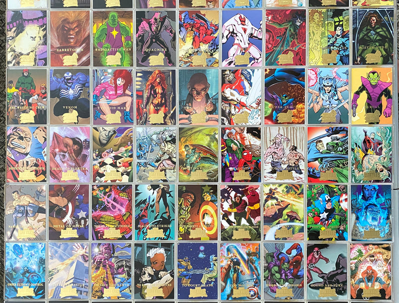 Marvel Masterpieces Series 3 Card Base Upper Deck 2008 90 Cards   - TvMovieCards.com