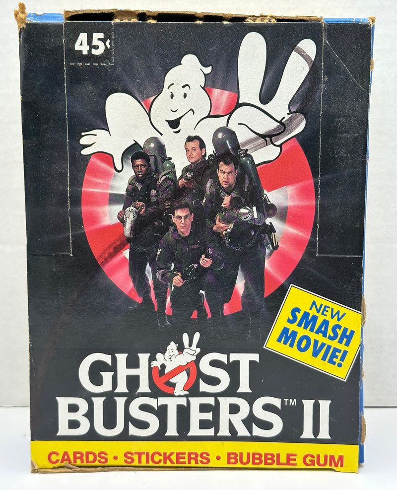 1989 Ghostbusters II Movie Trading Card Wax Box 36 Packs Topps   - TvMovieCards.com