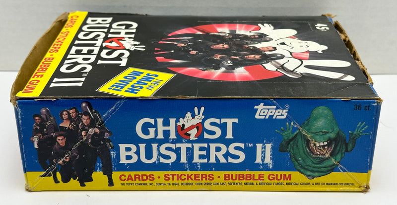 1989 Ghostbusters II Movie Trading Card Wax Box 36 Packs Topps   - TvMovieCards.com