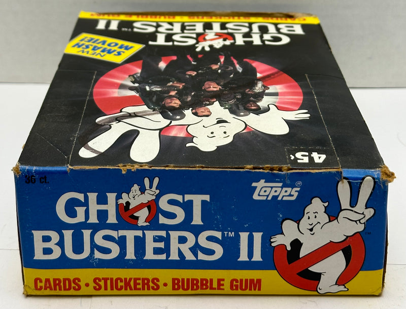 1989 Ghostbusters II Movie Trading Card Wax Box 36 Packs Topps   - TvMovieCards.com