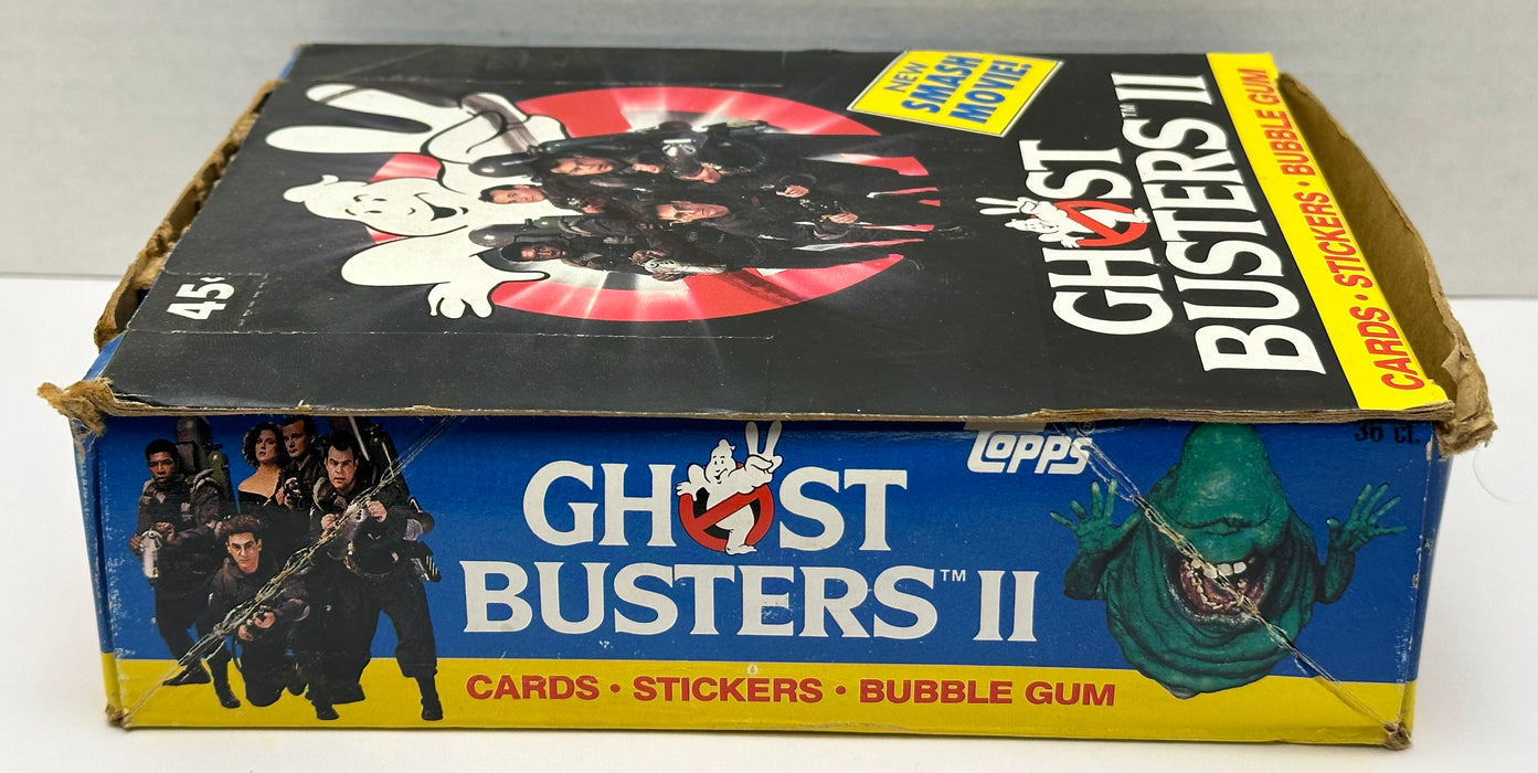 1989 Ghostbusters II Movie Trading Card Wax Box 36 Packs Topps   - TvMovieCards.com