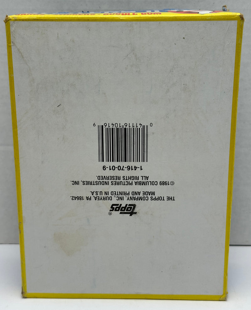 1989 Ghostbusters II Movie Trading Card Wax Box 36 Packs Topps   - TvMovieCards.com