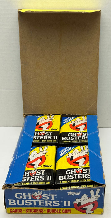 1989 Ghostbusters II Movie Trading Card Wax Box 36 Packs Topps   - TvMovieCards.com