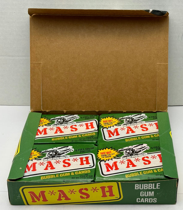 1982 Mash TV Show Vintage Bubble Gum Trading Card Box 36 Packs Donruss   - TvMovieCards.com