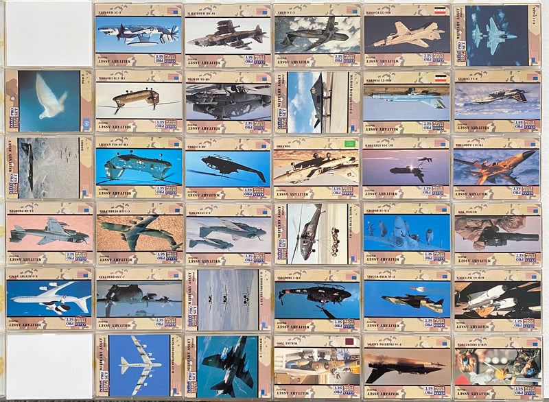 Desert Storm War Trading Card Set 250 Cards 1991 Pro Set   - TvMovieCards.com