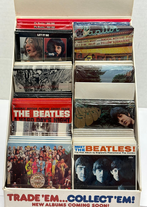 1982 Chu Bops Beatles Display Box of 64 Sealed Bubblegum Record Albums   - TvMovieCards.com