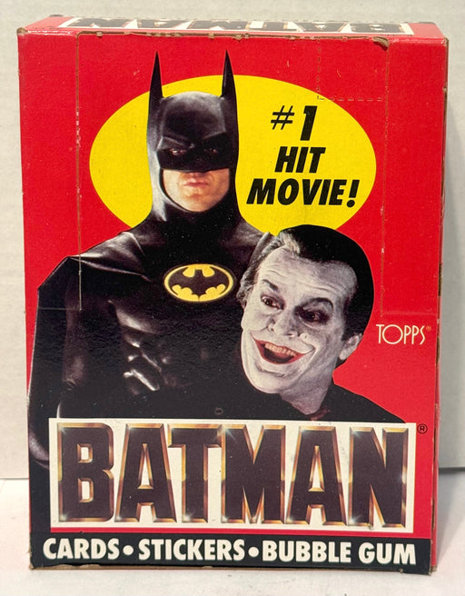 Batman Movie Series 1 Vintage Trading Wax Trading Card Box 36 Packs Topps 1989   - TvMovieCards.com