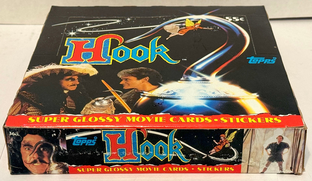 1992 Hook Movie Trading Card Box 36 CT Packs Robin Williams Topps FULL   - TvMovieCards.com