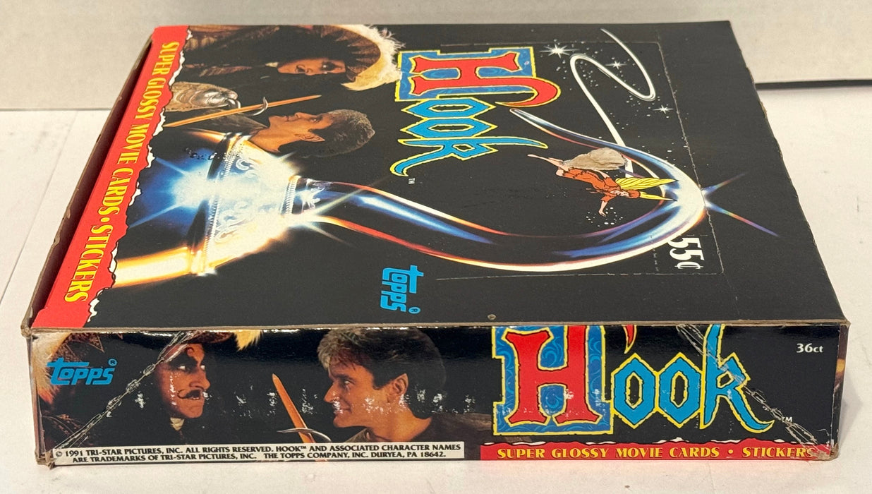 1992 Hook Movie Trading Card Box 36 CT Packs Robin Williams Topps FULL   - TvMovieCards.com