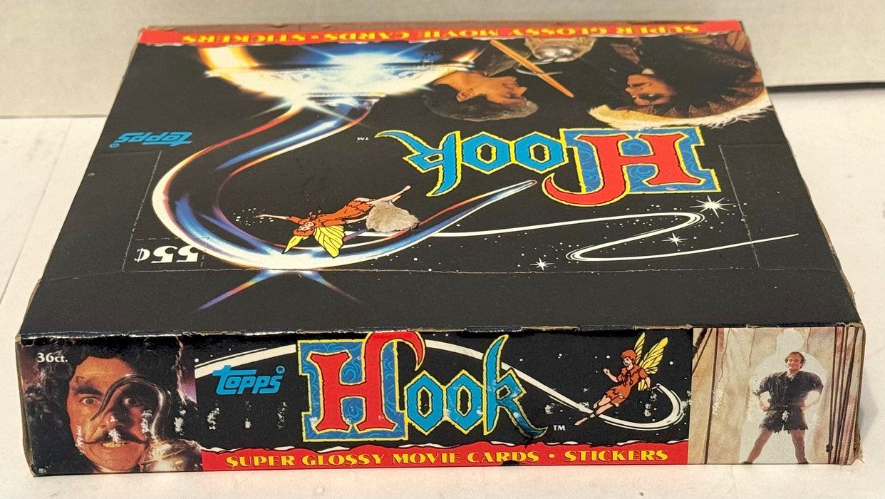 1992 Hook Movie Trading Card Box 36 CT Packs Robin Williams Topps FULL   - TvMovieCards.com