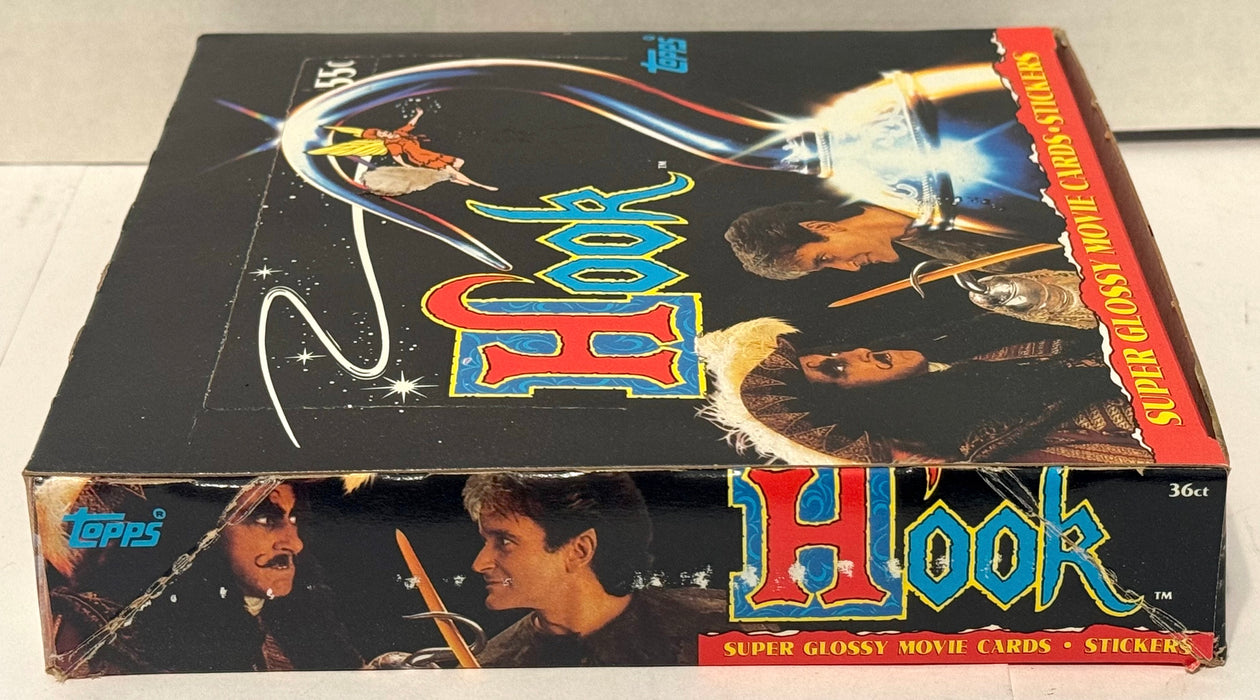 1992 Hook Movie Trading Card Box 36 CT Packs Robin Williams Topps FULL   - TvMovieCards.com