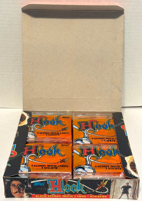 1992 Hook Movie Trading Card Box 36 CT Packs Robin Williams Topps FULL   - TvMovieCards.com