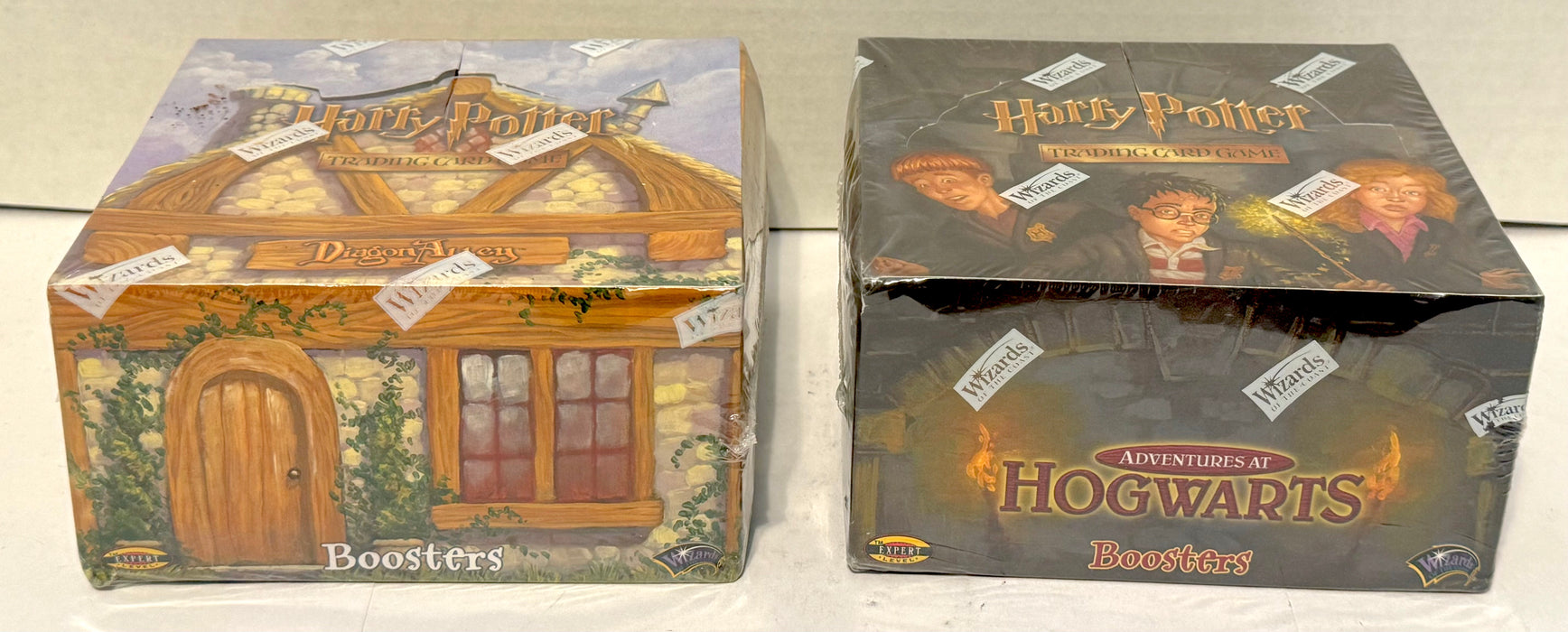 Harry Potter TCG WOTC Chamber of Secrets Hogwarts Diagon 36 Pack Booster Boxes   - TvMovieCards.com