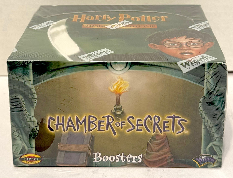 Harry Potter TCG WOTC CHAMBER OF SECRETS Sealed 36 Pack Booster Box   - TvMovieCards.com