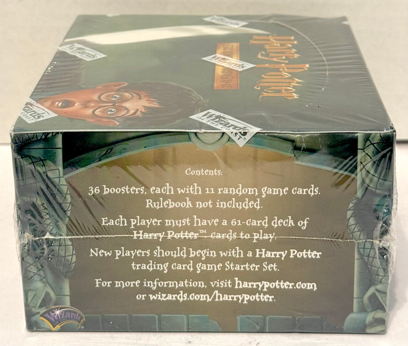 Harry Potter TCG WOTC CHAMBER OF SECRETS Sealed 36 Pack Booster Box   - TvMovieCards.com