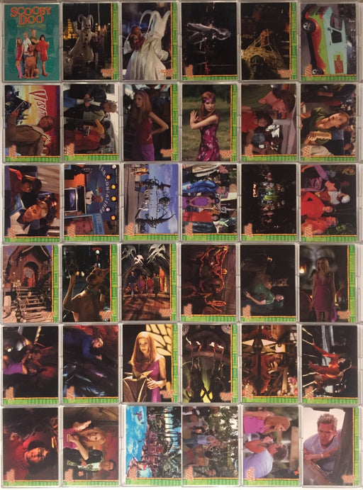 Scooby Doo Movie 1 Sticker Card Set 72 Sticker Cards Inkworks 2002   - TvMovieCards.com