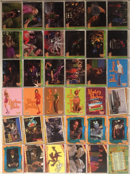 Scooby Doo Movie 1 Base Card Set 72 Cards Inkworks 2002   - TvMovieCards.com