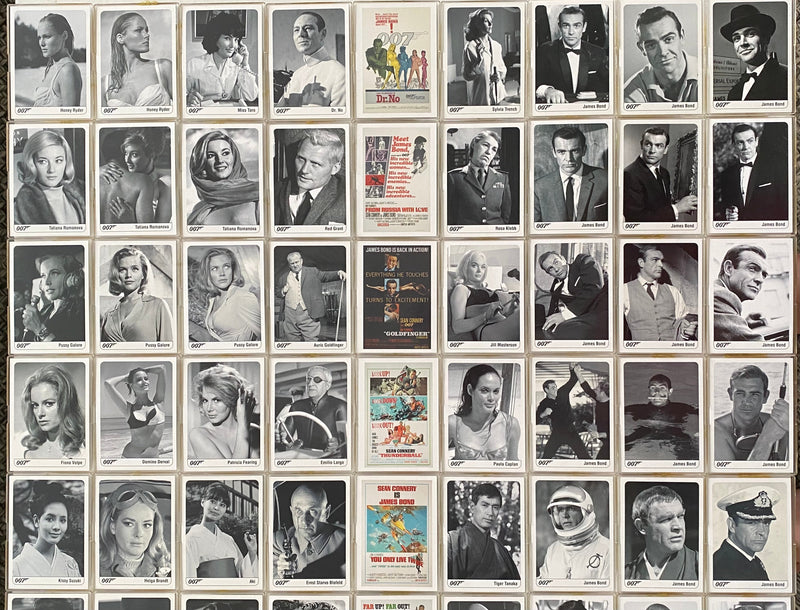 2007 The Complete James Bond Complete Base Trading Card Set of 189 Cards   - TvMovieCards.com