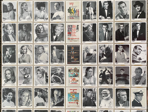 2007 The Complete James Bond Complete Base Trading Card Set of 189 Cards   - TvMovieCards.com