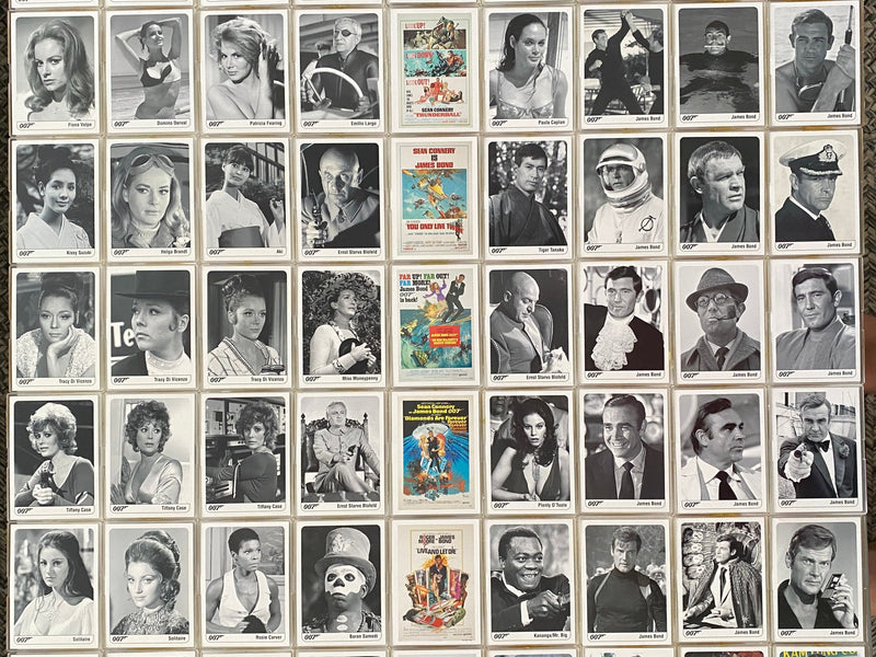 2007 The Complete James Bond Complete Base Trading Card Set of 189 Cards   - TvMovieCards.com
