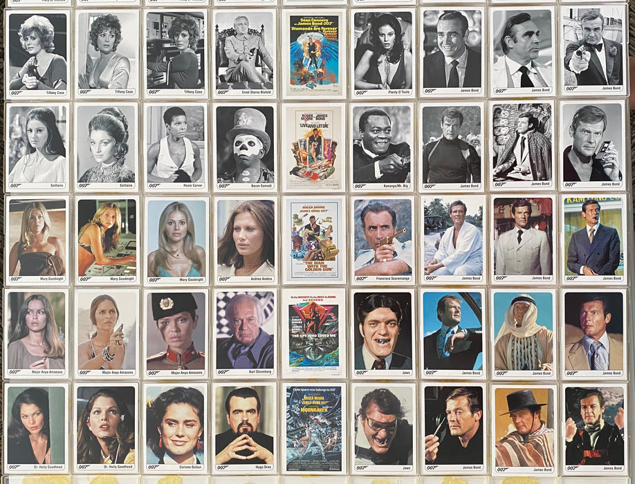 2007 The Complete James Bond Complete Base Trading Card Set of 189 Cards   - TvMovieCards.com