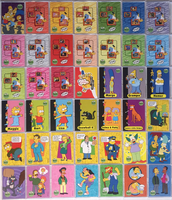 Simpsons 10th Anniversary Celebration Base Card Set Inkworks 2000 —  TvMovieCards.com