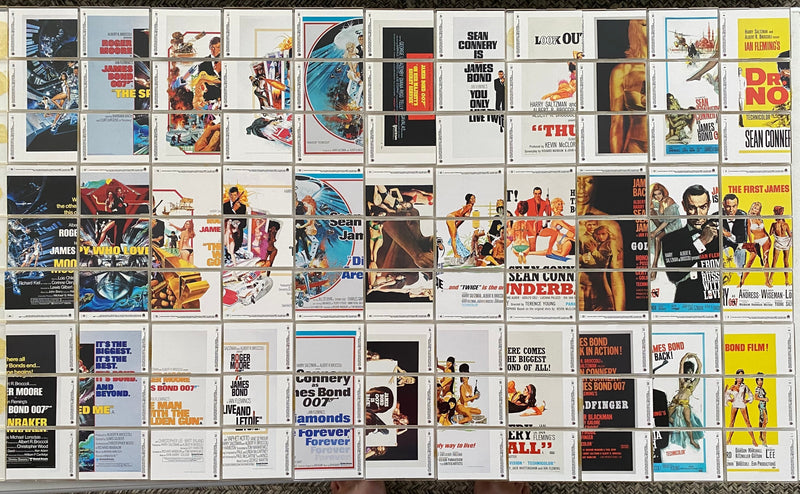 2007 The Complete James Bond Complete Base Trading Card Set of 189 Cards   - TvMovieCards.com