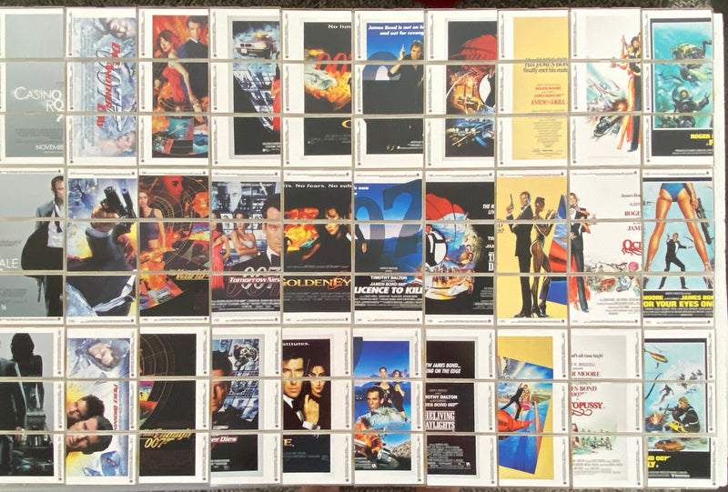 2007 The Complete James Bond Complete Base Trading Card Set of 189 Cards   - TvMovieCards.com