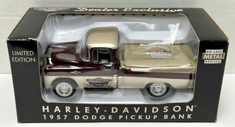 Liberty Classics 1957 Dodge Pickup Coin Bank 1:25 Diecast Chicago Dealer Exclusi - TvMovieCards.com