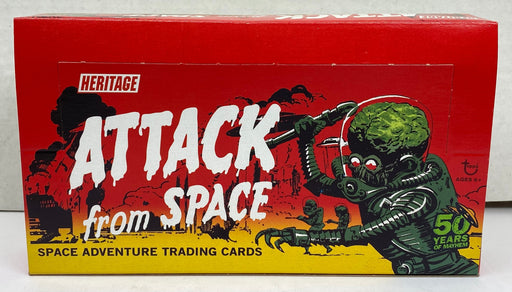Mars Attacks Topps Heritage Attack From Space Trading Card Box 24 Pack   - TvMovieCards.com