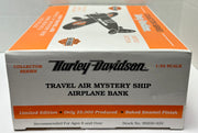 Harley Davidson 1929 Travel Air Model “R” Mystery Ship Plane Bank 1:32 Diecast   - TvMovieCards.com