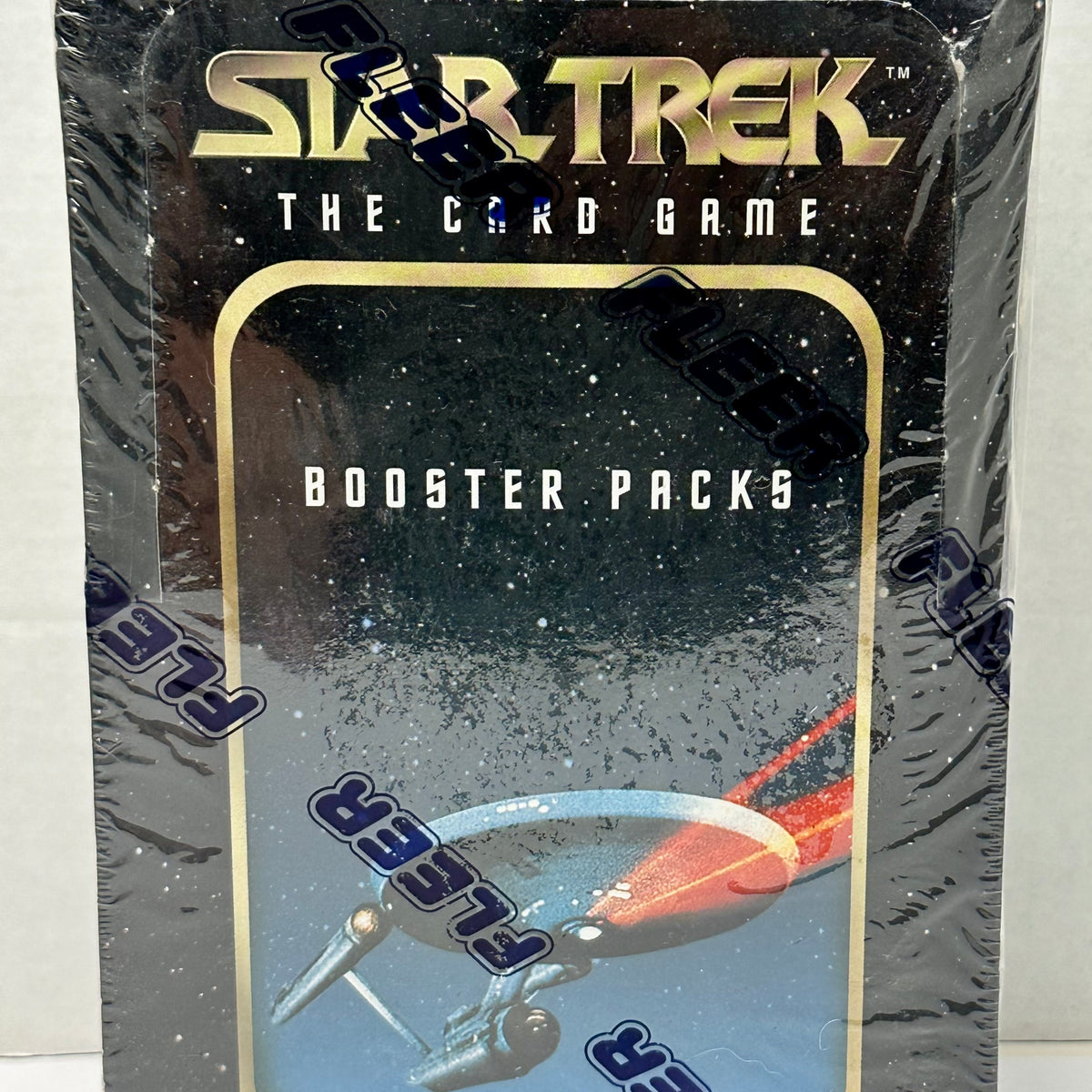 1996 Star Trek The Card Game CCG Booster Card Box 36 Pack Fleer Factor —
