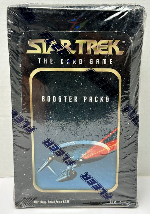 1996 Star Trek The Card Game CCG Booster Card Box 36 Pack Fleer Factor TvMovieCards.com 1996 Star Trek The Card Game CCG Booster Card Box 36 Pack Fleer Factor TvMovieCards.com