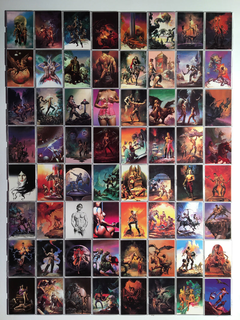 Boris Vallejo Series 1 Base Card Set 90 Cards 1991 Comic Images   - TvMovieCards.com