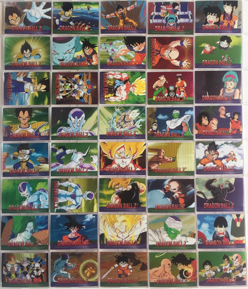 Dragon Ball Z Chromium Archive Edition Base Card Set 80 Cards Artbox 2 —