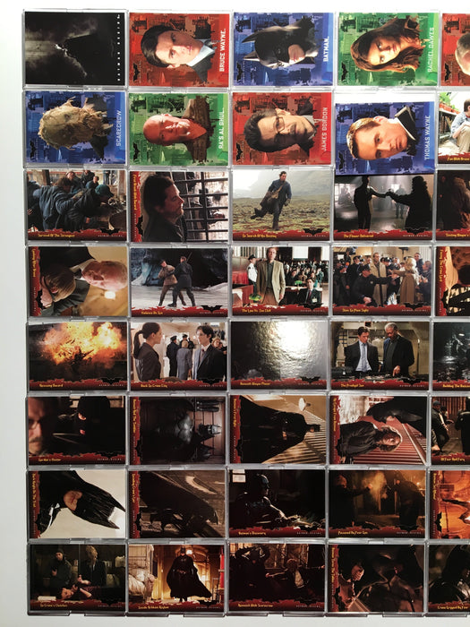 Batman Begins Movie Base Trading Card Set of 90 Cards Topps 2005   - TvMovieCards.com